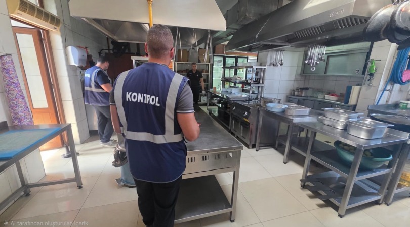 Kaplıca bölgesindeki su ürünleri restoranları denetlendi