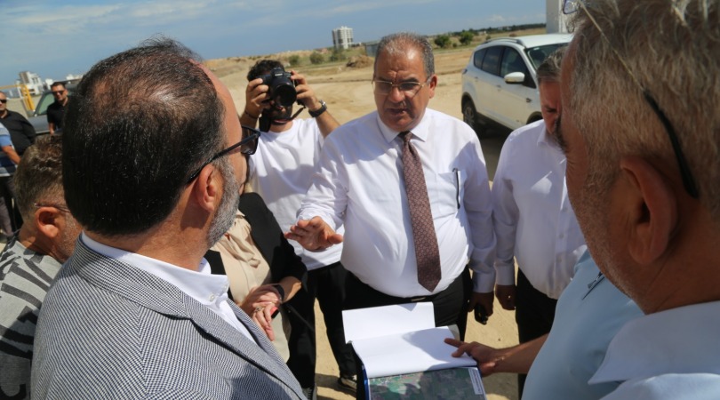 İskele bölgesindeki yol altyapısı sorunları görüşüldü