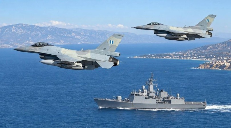 Palmas, Yunan F-16’ları ve savaş gemisinin kalıcı olduğunu açıkladı
