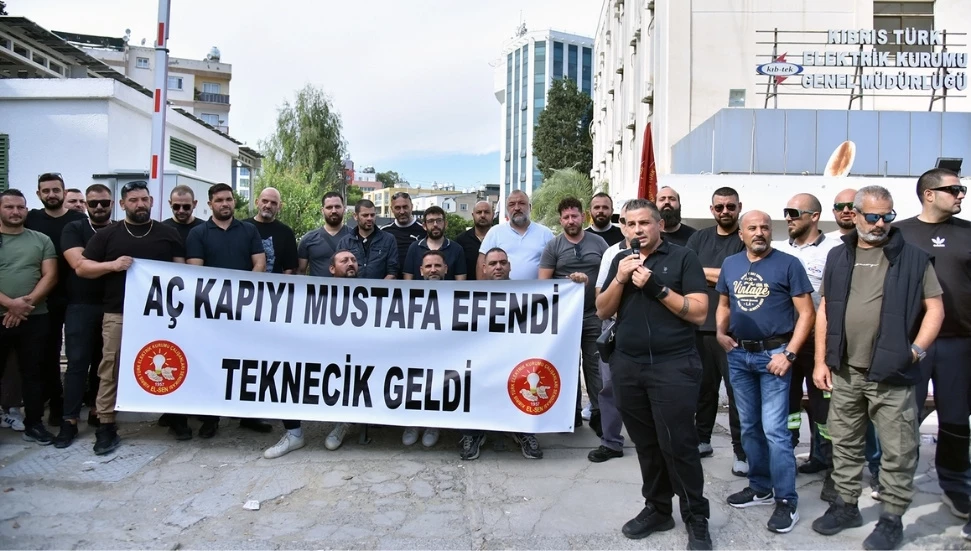 El-Sen’in Kıb-Tek grevi ikinci gününde: Taleplerimiz karşılanana kadar devam