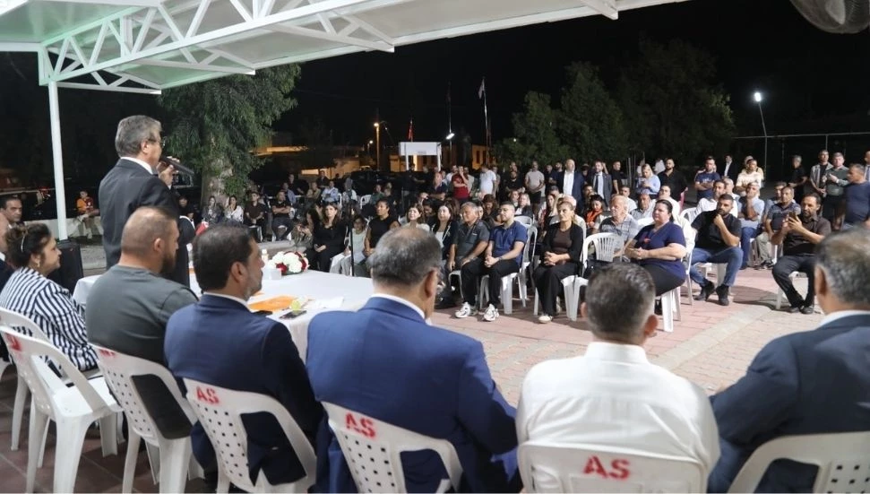 UBP’den Güzelyurt’ta kitle toplantıları: Bölgeye büyük yatırımlar kazandıran tek parti UBP’dir