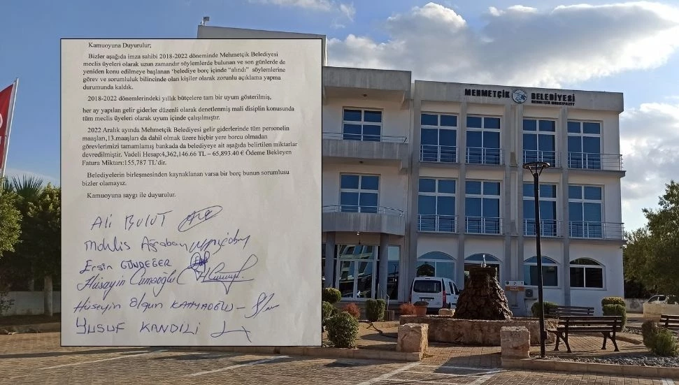 Mehmetçik Belediyesi eski meclis üyeleri: Belediyeyi borçsuz devrettik