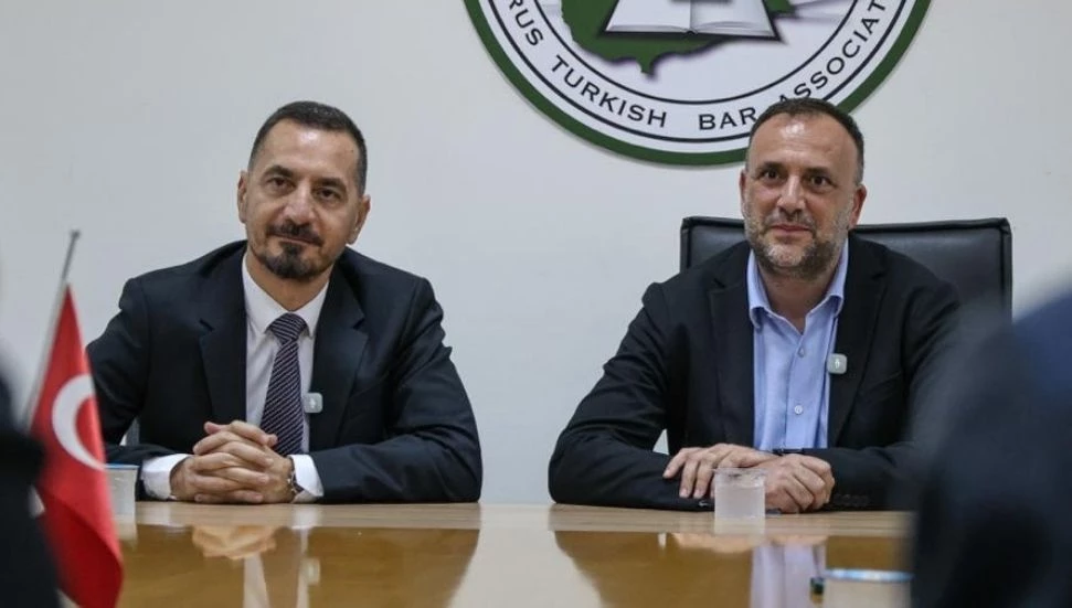 Çeler’den Barolar Birliği’ne ziyaret: Ev İçi Şiddet Yasası ve mahkemelerdeki sorunlar ele alındı